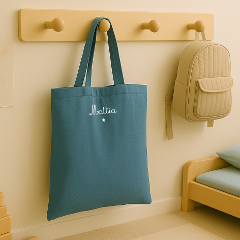 tote bag maternelle personnalisé xl