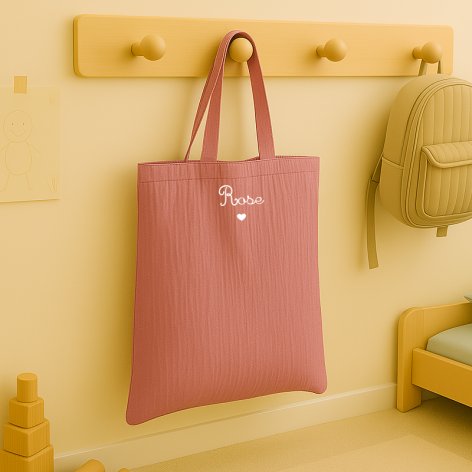 tote bag maternelle personnalisé xl