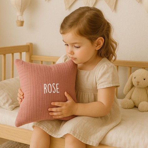 coussin 30x30 cm personnalisé maternelle