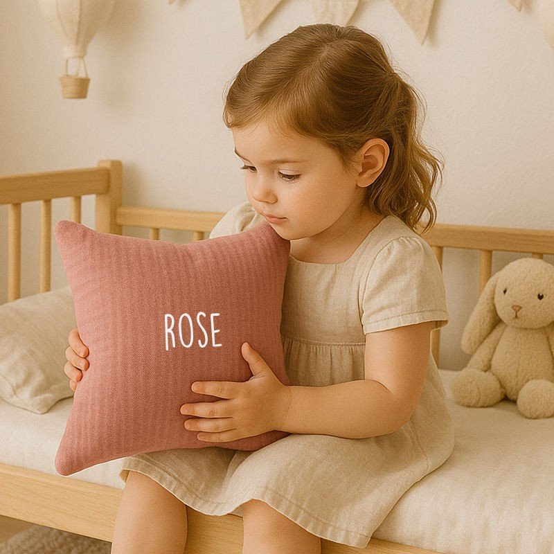 coussin 30x30 cm personnalisé maternelle