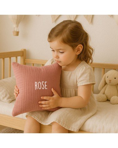 coussin 30x30 cm personnalisé maternelle
