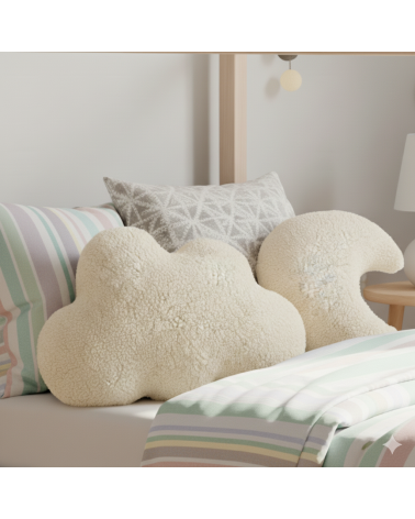 coussin nuage sherpa