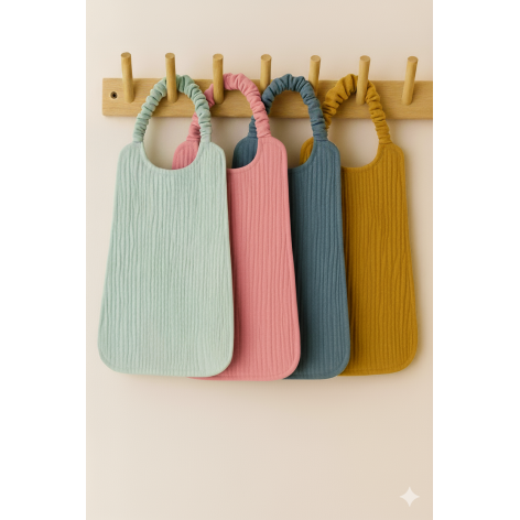 bavoir élastique maternelle personnalisé