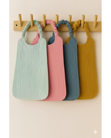 bavoir élastique maternelle personnalisé