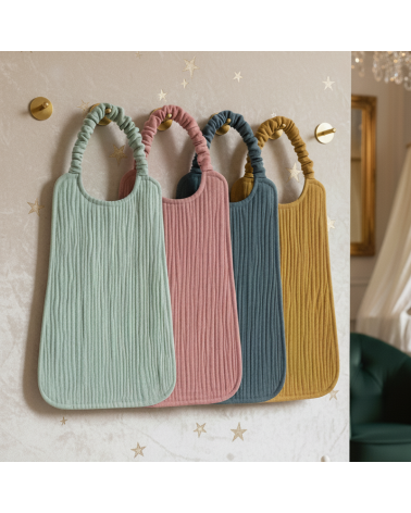 bavoir élastique maternelle personnalisé