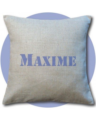 Coussin personnalisé école maternelle crèche