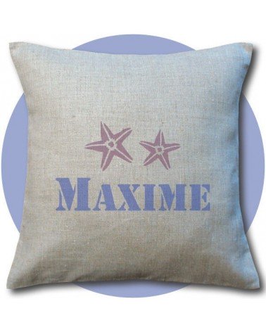 Coussin personnalisé école maternelle crèche