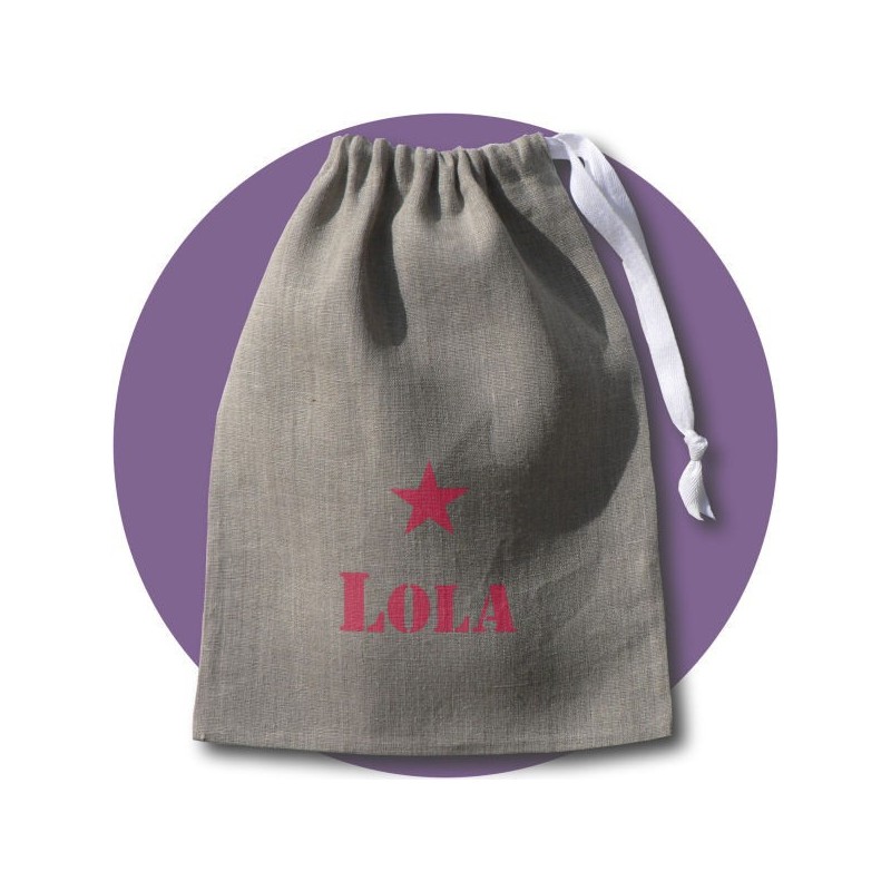 Pochon Personnalisable avec un prénom et un motif