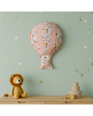 Mongolfière décoration chambre bébé enfant personalisable