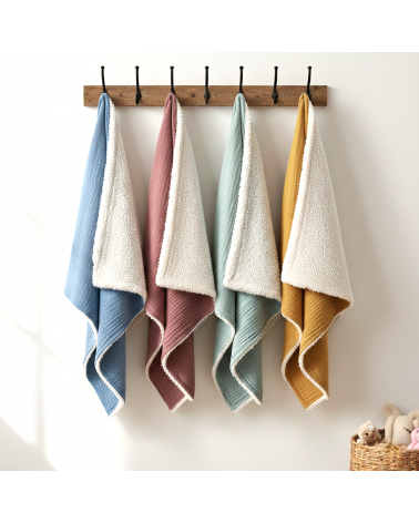 couverture enfant maternelle, couverture sieste personnalisée