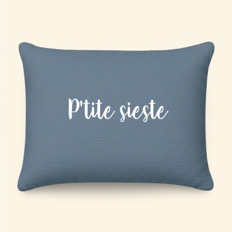 Coussin personnalisé naissance fille garçon fait main