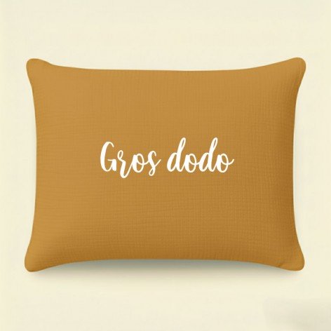 Coussin personnalisé naissance fille garçon fait main