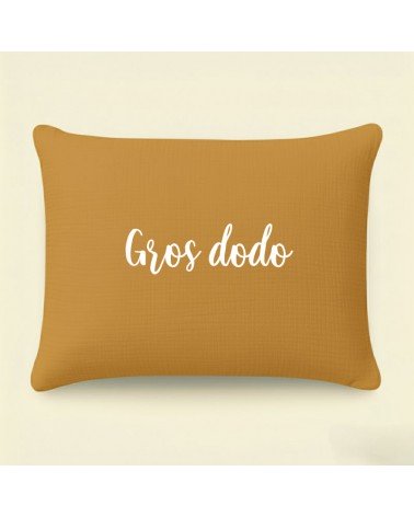 Coussin personnalisé naissance fille garçon fait main