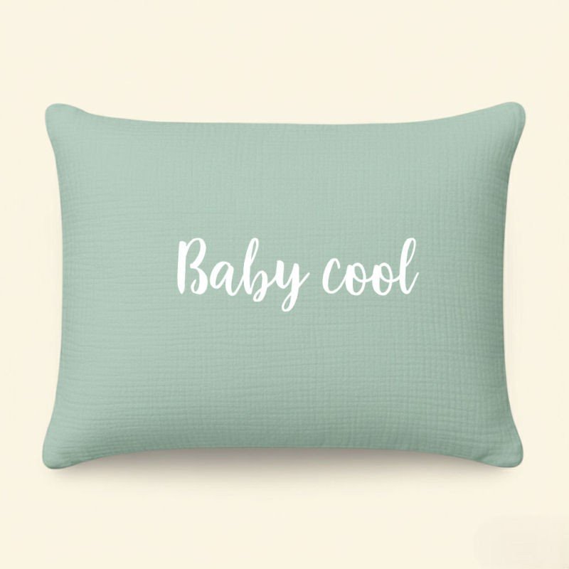 Coussin personnalisé naissance fille garçon fait main