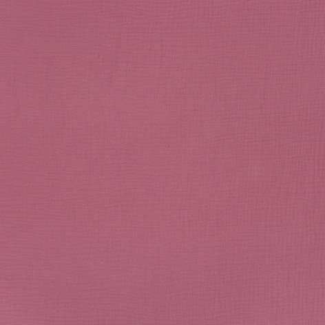 double gaze de coton vieux rose