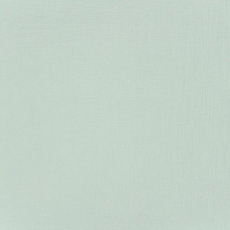 double gaze de coton vert céladon