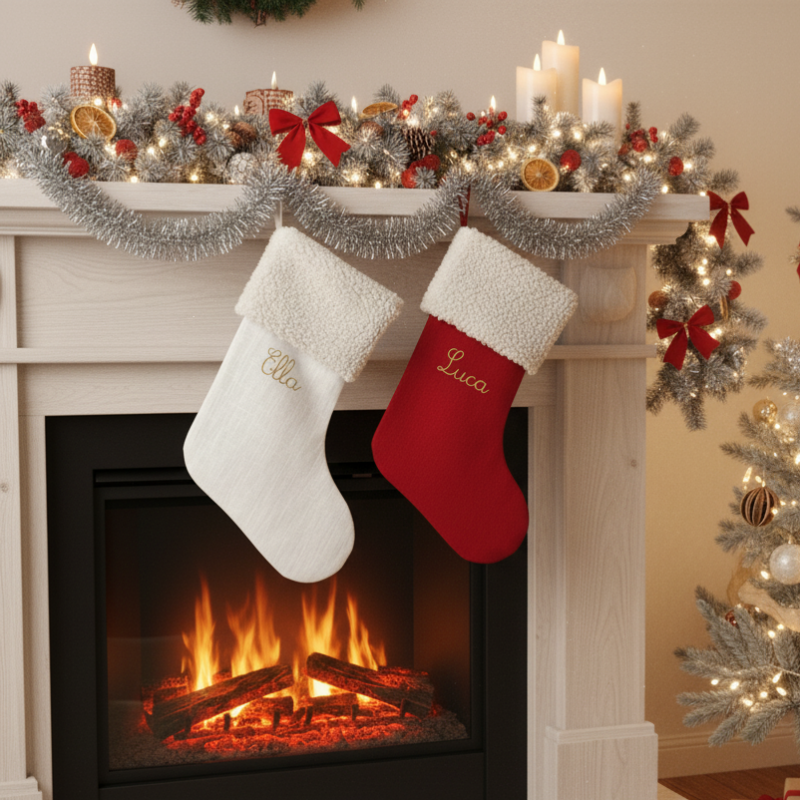 chaussette de noël personnalisable