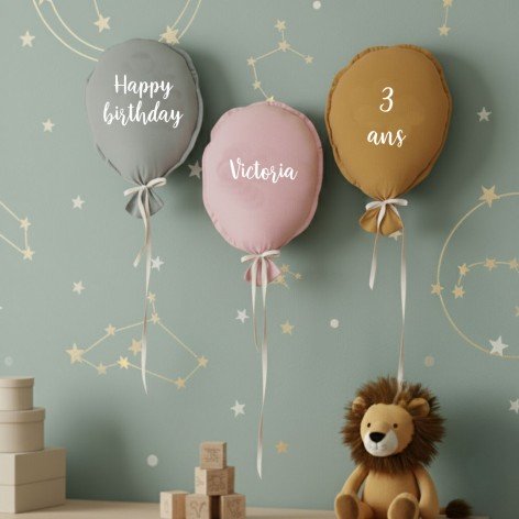 Ballon d'anniversaire personnnalisable