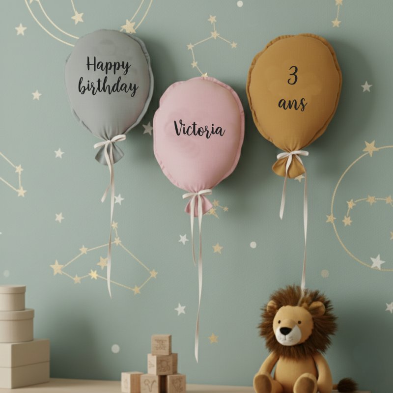 Ballon d'anniversaire personnnalisable