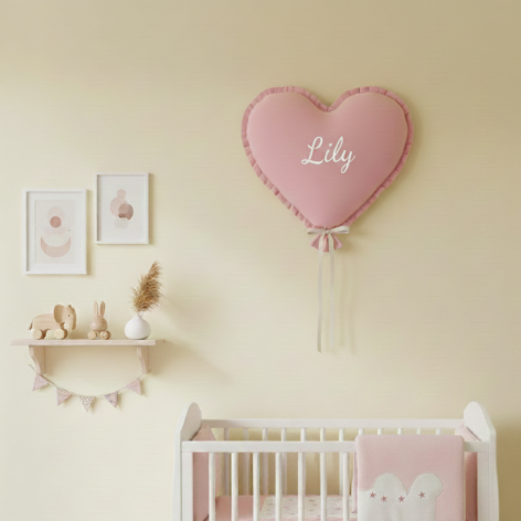 coeur mural personnalisé