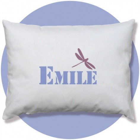 cadeau de naissance personnalisé, coussin fille