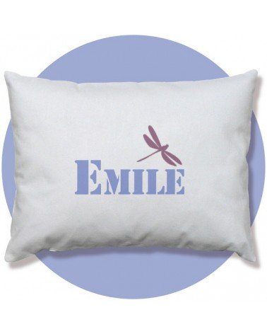 cadeau de naissance personnalisé, coussin fille