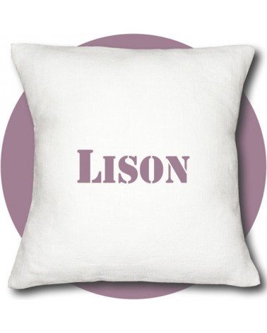 Coussin personnalisé école maternelle crèche