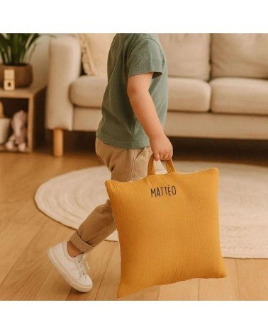 coussin sieste maternelle personnalisé