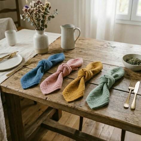 serviette de table enfant personnalisable cantine