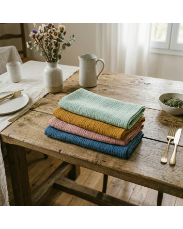 serviette de table enfant personnalisable cantine