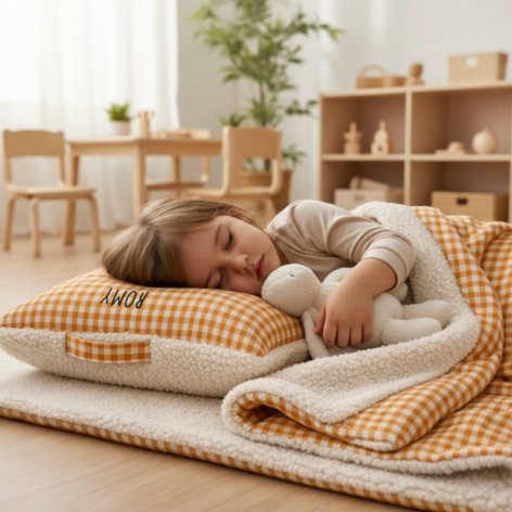 kit sieste école maternelle vichy ocre