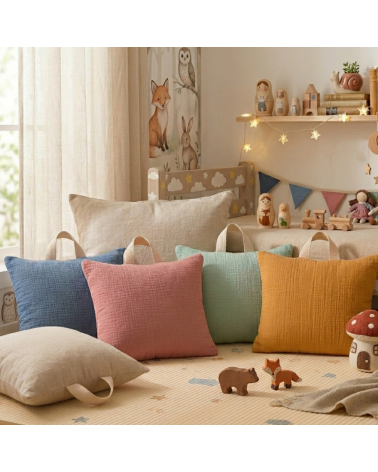 Coussin sieste école maternelle à personnaliser 25x35 cm