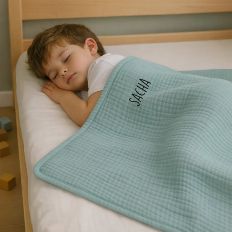 Couverture d'été sieste maternelle personnalisée