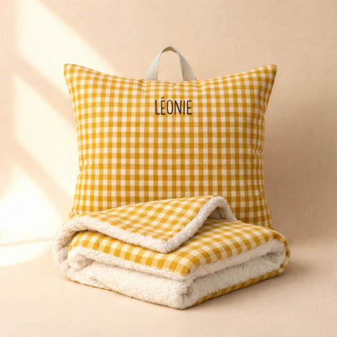 kit sieste école maternelle vichy ocre