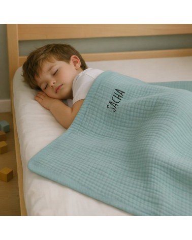 Couverture d'été sieste maternelle personnalisée