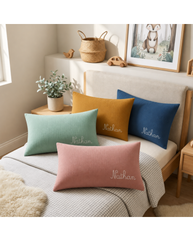 mini coussin prénom