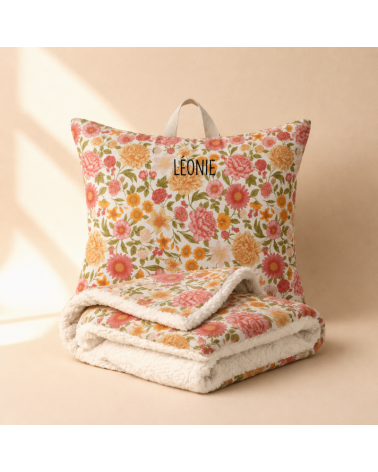 kit de sieste personnalisé fleurs