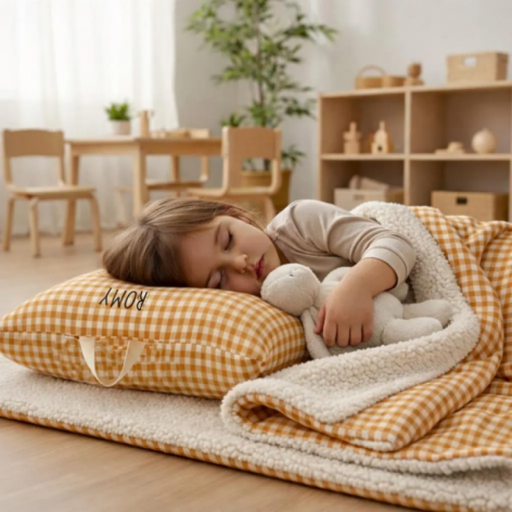 kit sieste école maternelle vichy ocre