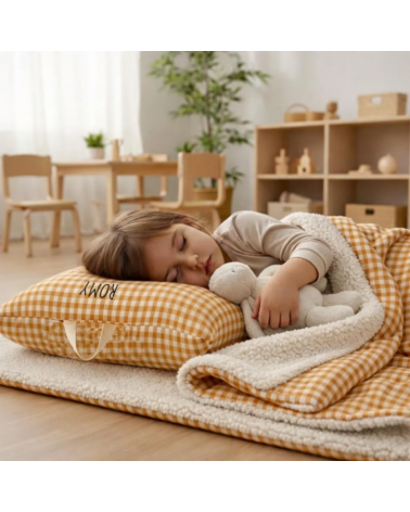 kit sieste école maternelle vichy ocre