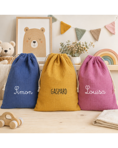 sac pochon maternelle multi usage personnalisé