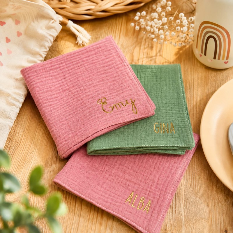 serviette de cantine personnalisée