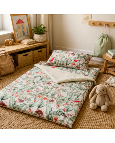 couverture maternelle motif ibis