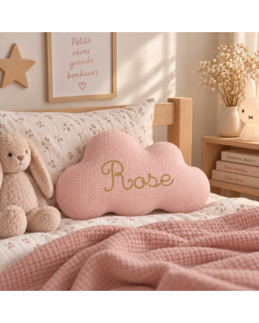coussin nuage personnalisé déco chambre d'enfant