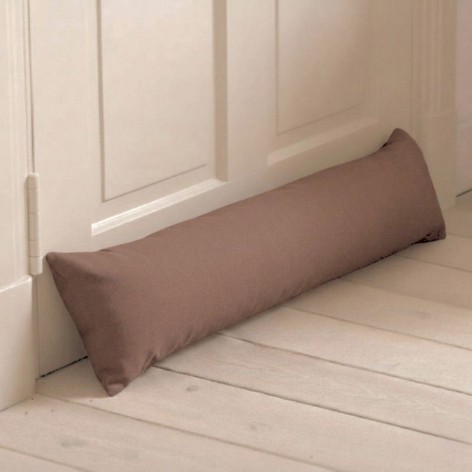 boudin de porte sur mesure déhoussable chataigne