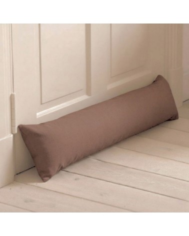 boudin de porte sur mesure déhoussable chataigne