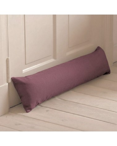 boudin de porte sur mesure déhoussable prune