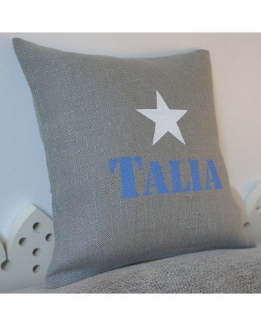 Coussin personnalisé école maternelle crèche