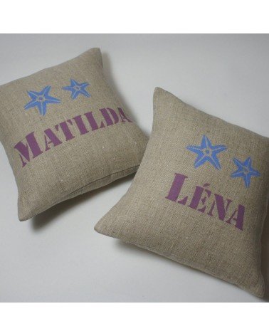 Coussin personnalisé école maternelle crèche