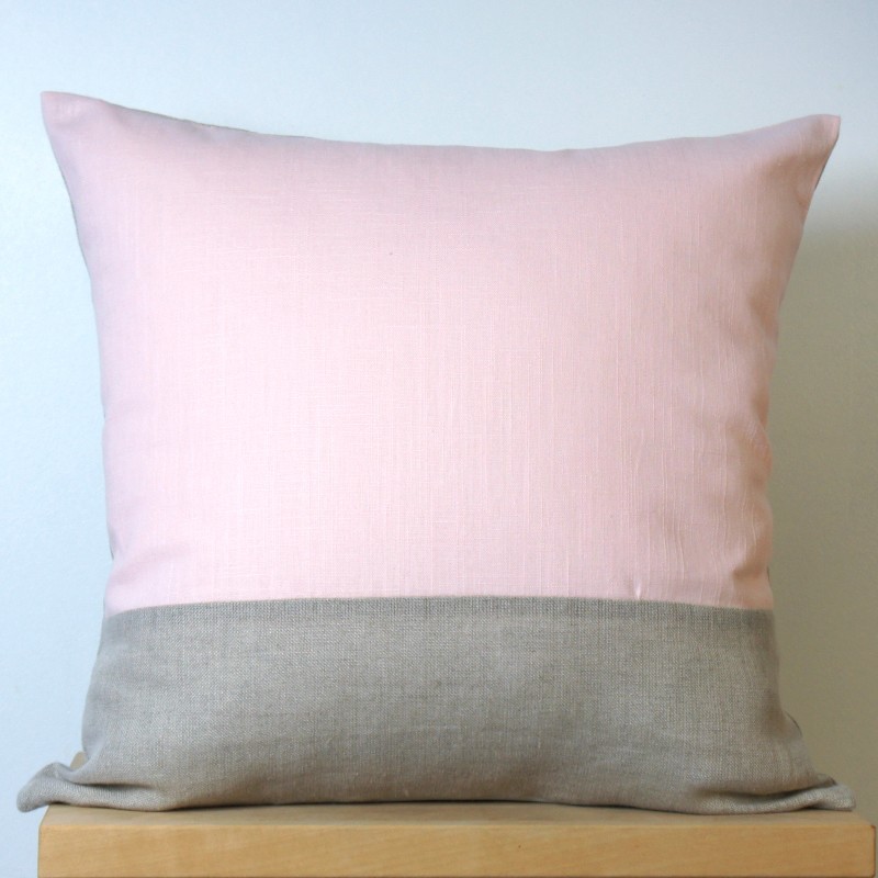 coussin rose