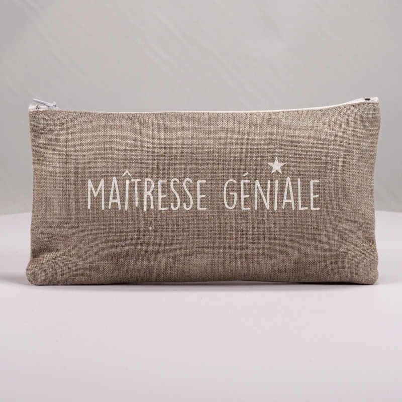 cadeau maitresse trousse maitresse géniale